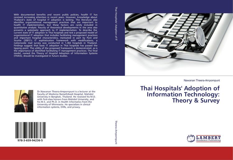 Produktbild: Thai Hospitals' Adoption of Information Technology: Theory & Survey
