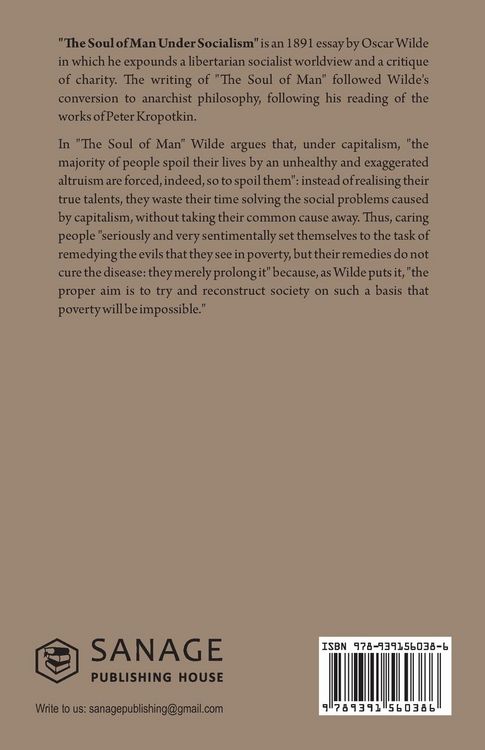 Produktbild: The Soul of Man under Socialism