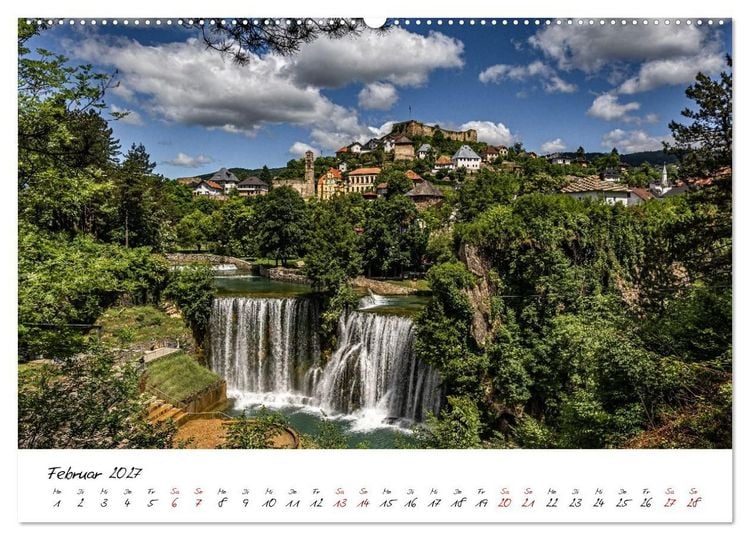 Produktbild: Bosnien-Herzegowina, unber&uuml;hrte Natur und touristische Highlights (hochwertiger Premium Wandkalender 2027 DIN A2 quer), Kunstdruck in Hochglanz