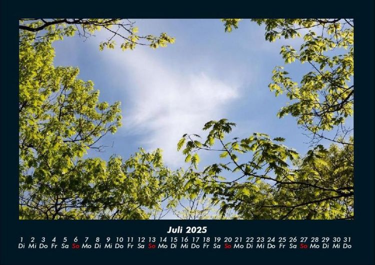 Produktbild: Landschaftskalender 2025 Fotokalender DIN A4