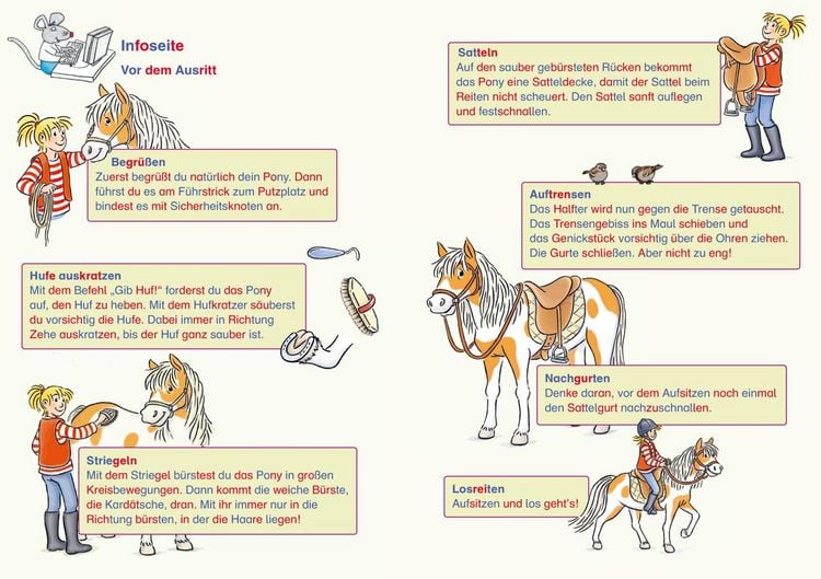 Produktbild: LESEMAUS zum Lesenlernen Sammelb&auml;nde: Pony-Silben-Geschichten mit Conni