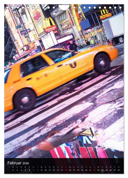 Produktbild: New York (Wandkalender 2026 DIN A4 hoch), CALVENDO Monatskalender