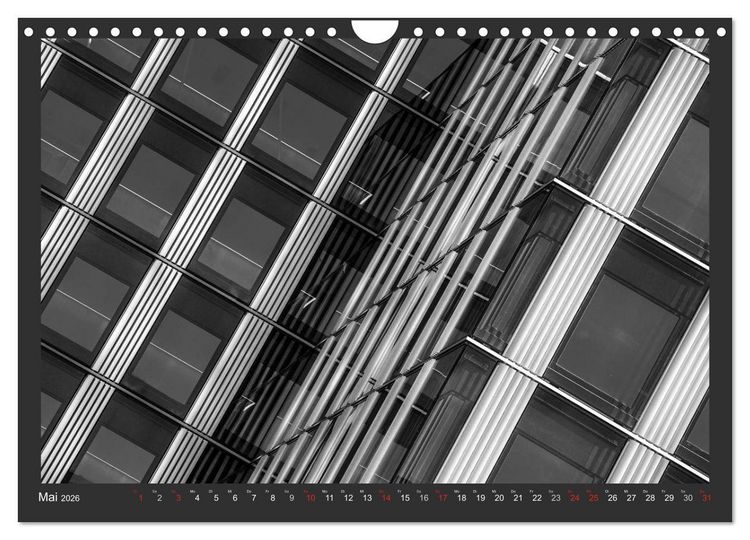 Produktbild: Architektur - Fassaden im Detail 2026 (Wandkalender 2026 DIN A4 quer), CALVENDO Monatskalender