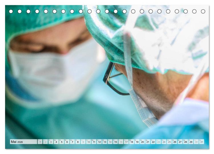 Produktbild: Hospital Art (Tischkalender 2026 DIN A5 quer), CALVENDO Monatskalender