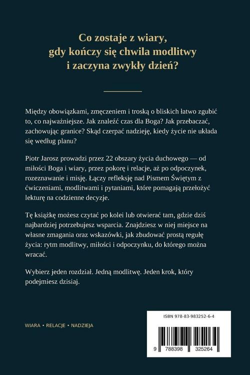 Produktbild: 22. WIĘCEJ NIŻ ZASADY.Droga na cale życie. Przykazania Życia Duchowego.