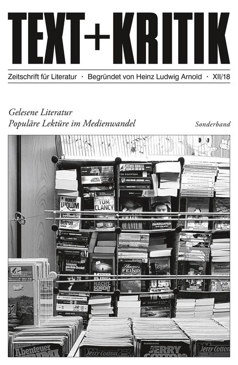 Produktbild: TEXT + KRITIK Sonderband - Gelesene Literatur