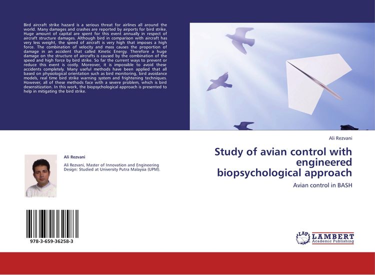 Produktbild: Study of avian control with engineered biopsychological approach
