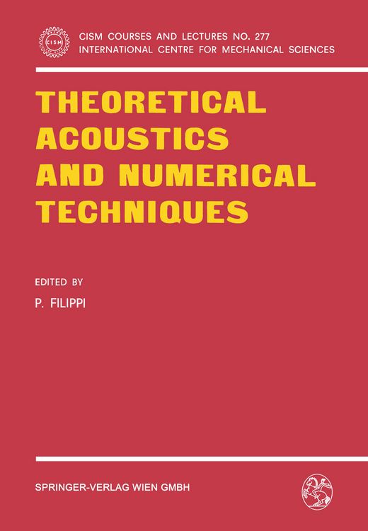 Produktbild: Theoretical Acoustics and Numerical Techniques