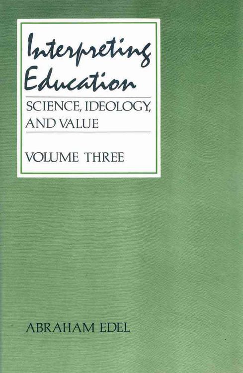 Produktbild: Edel, A: Interpreting Education