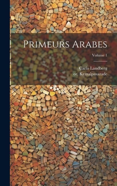 Produktbild: Primeurs arabes; Volume 1