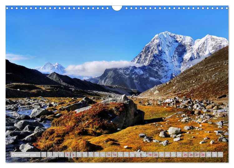 Produktbild: Himalayas high mountains adventure (Wall Calendar 2026 DIN A3 landscape), CALVENDO 12 Month Wall Calendar