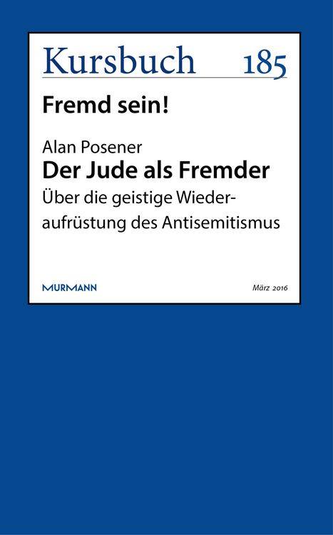 Produktbild: Der Jude als Fremder