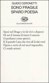 Produktbild: Sono fragile, sparo poesia