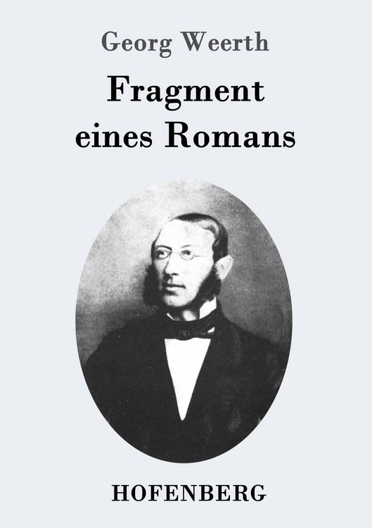 Produktbild: Fragment eines Romans