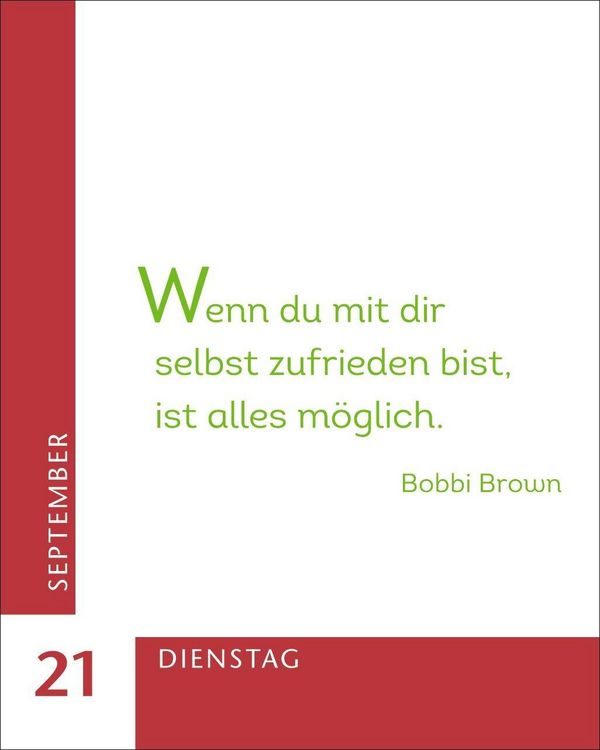 Produktbild: 365 Zitate von Frauen Mini-Geschenkkalender 2027