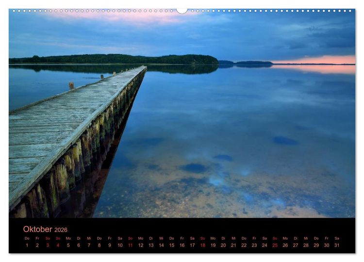 Produktbild: Sonnenuntergang (Wandkalender 2026 DIN A2 quer), CALVENDO Monatskalender