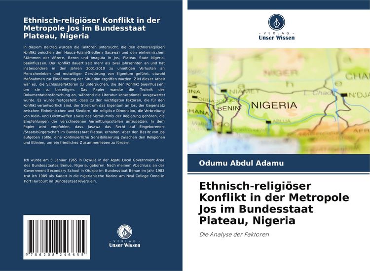 Produktbild: Ethnisch-religi&ouml;ser Konflikt in der Metropole Jos im Bundesstaat Plateau, Nigeria