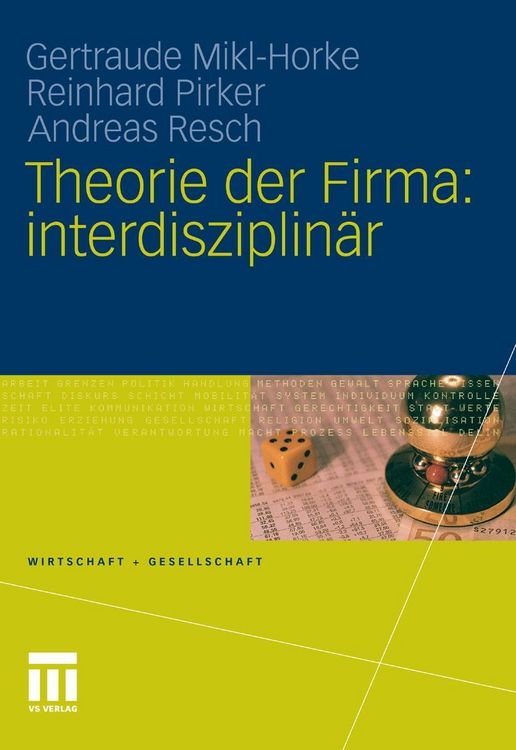 Produktbild: Theorie der Firma: interdisziplin&auml;r