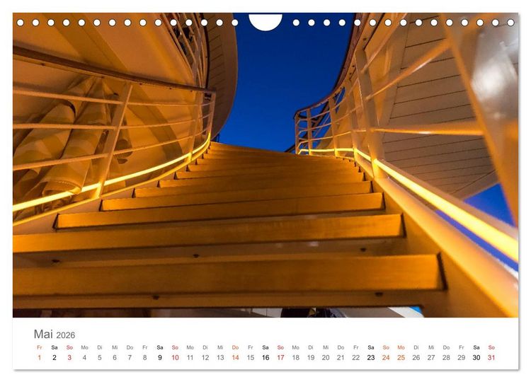 Produktbild: Kreuzfahrten 2026 (Wandkalender 2026 DIN A4 quer), CALVENDO Monatskalender