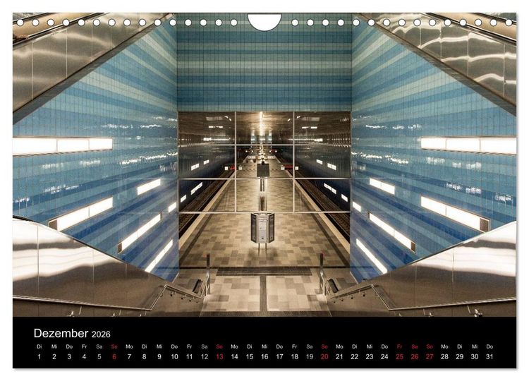 Produktbild: Hamburgs N&auml;chte (Wandkalender 2026 DIN A4 quer), CALVENDO Monatskalender
