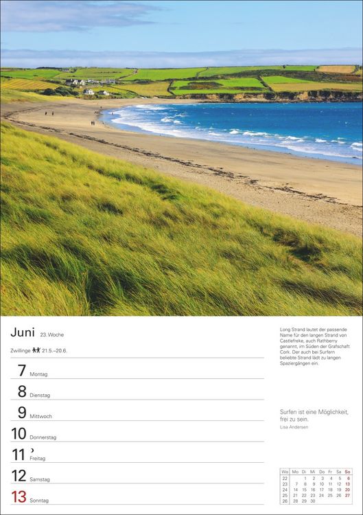 Produktbild: Irland Wochenplaner 2027 - Eine Reise in 53 Bildern