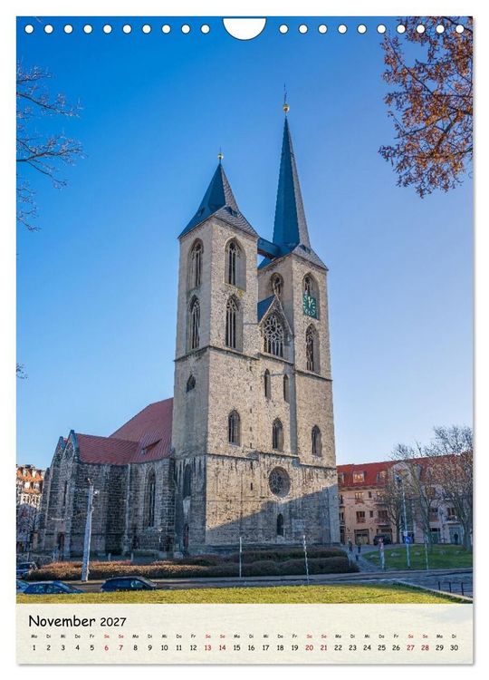 Produktbild: Halberstadt - Architektur, die Geschichten erz&auml;hlt (Wandkalender 2027 DIN A4 hoch), CALVENDO Monatskalender