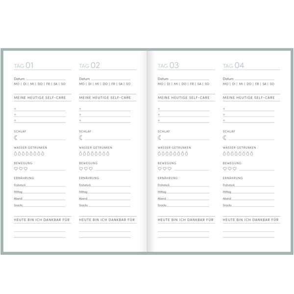 Produktbild: Self-Care Tagebuch Mint