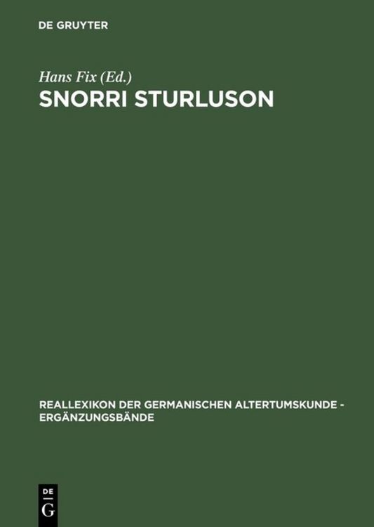 Produktbild: Snorri Sturluson