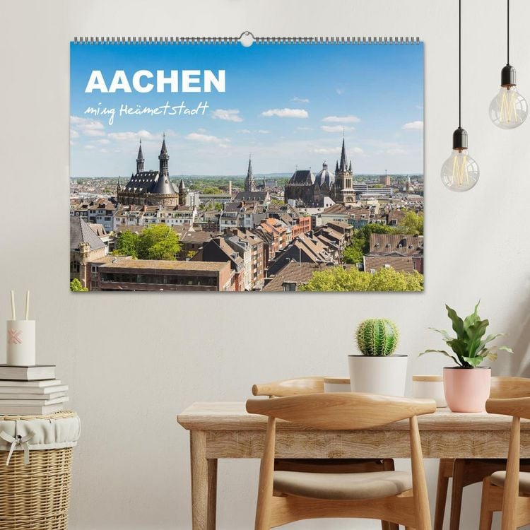Produktbild: Aachen - ming He&auml;metstadt (Wandkalender 2026 DIN A2 quer), CALVENDO Monatskalender