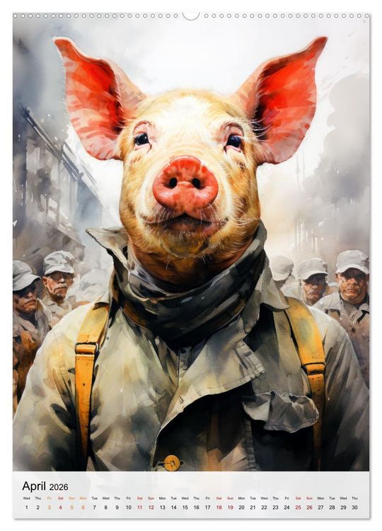 Produktbild: Novel Canvas (Wall Calendar 2026 DIN A2 portrait), CALVENDO 12 Month Wall Calendar