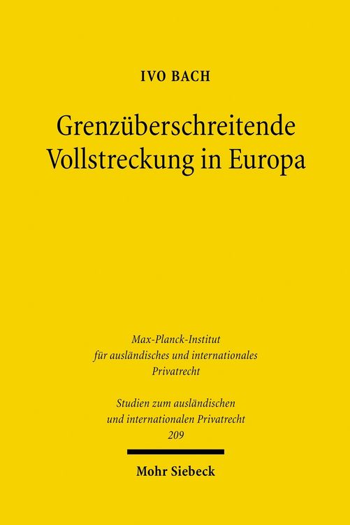 Produktbild: Grenz&uuml;berschreitende Vollstreckung in Europa