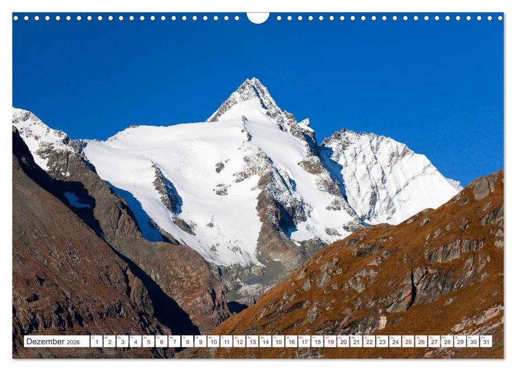 Produktbild: Der Nationalpark Hohe Tauern (Wandkalender 2026 DIN A3 quer), CALVENDO Monatskalender