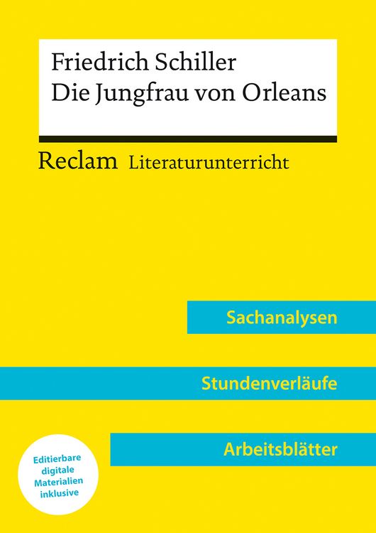Produktbild: Friedrich Schiller: Die Jungfrau von Orl&eacute;ans (Lehrerband)