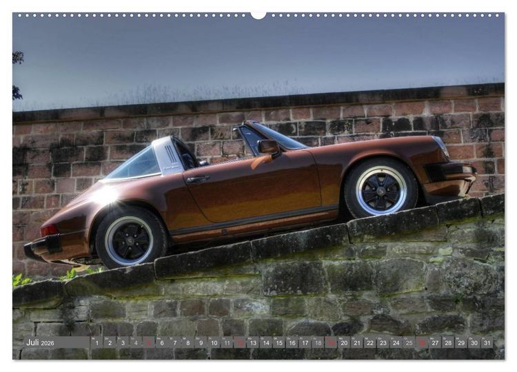 Produktbild: Porsche 911SC - zwei starke Typen (Wandkalender 2026 DIN A2 quer), CALVENDO Monatskalender