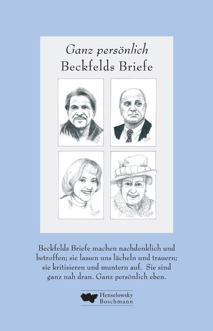 Produktbild: Ganz pers&ouml;nlich: Beckfelds Briefe. Band 1