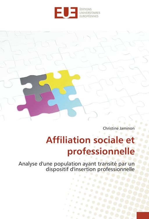 Produktbild: Affiliation sociale et professionnelle