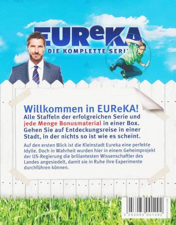 Produktbild: EUReKA - Gesamtbox [18 DVDs]