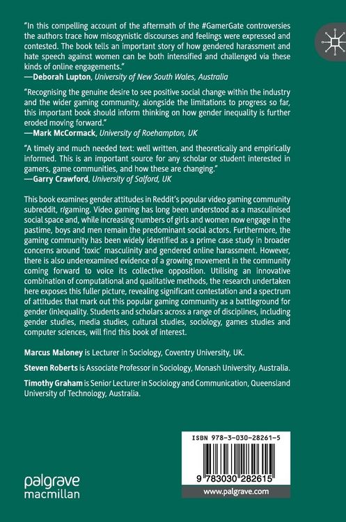 Produktbild: Gender, Masculinity and Video Gaming