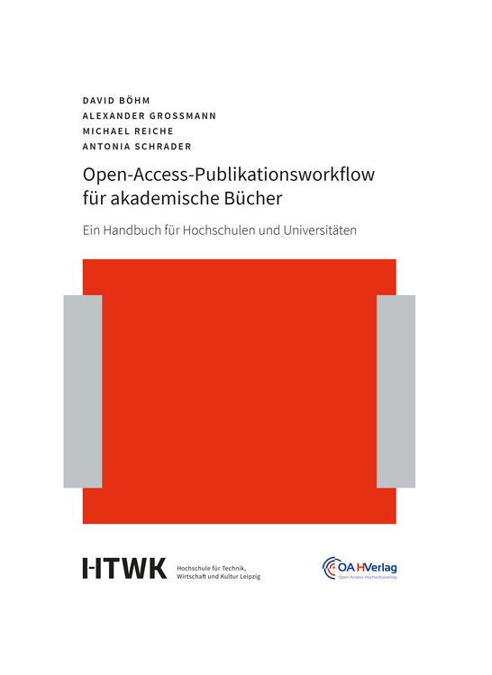 Produktbild: Open-Access-Publikationsworkflow f&uuml;r akademische B&uuml;cher