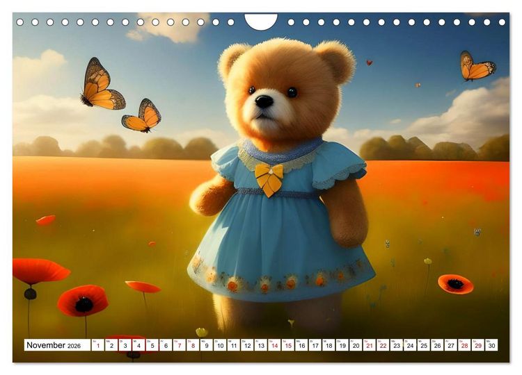Produktbild: Sommerb&auml;rchen (Wandkalender 2026 DIN A4 quer), CALVENDO Monatskalender