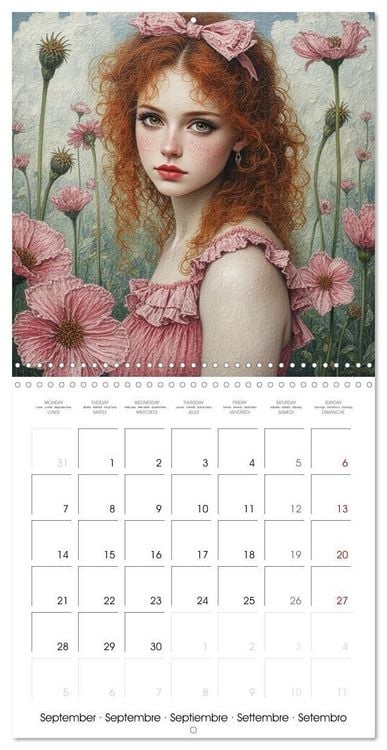 Produktbild: Sual&acute;M, S: Whispering Petals (Wall Calendar 2026 12 &times; 12 Inc