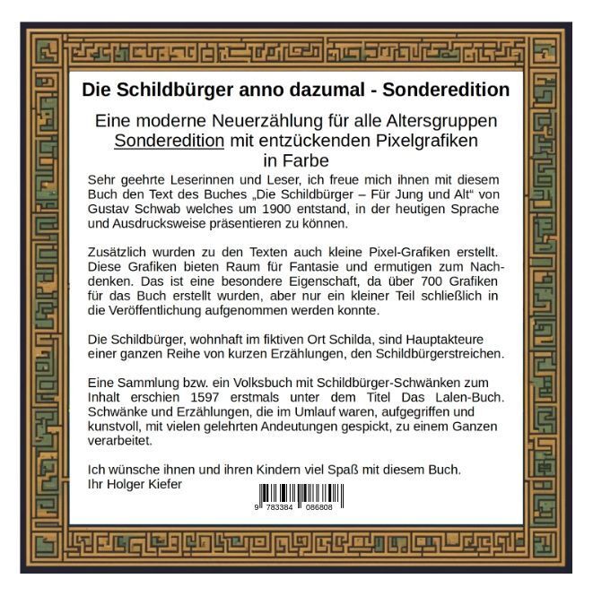 Produktbild: Die Schildb&uuml;rger anno dazumal - Sonderedition
