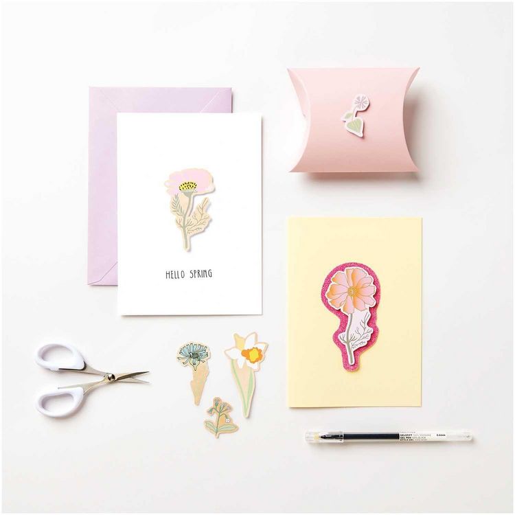Produktbild: Motivpapierblock Futschikato, Flower , 24 Blatt