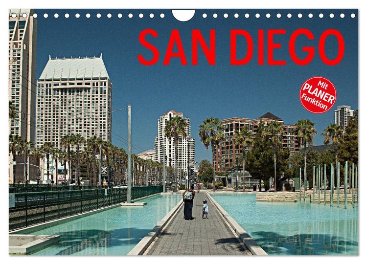 Produktbild: San Diego (Wandkalender 2026 DIN A4 quer), CALVENDO Monatskalender