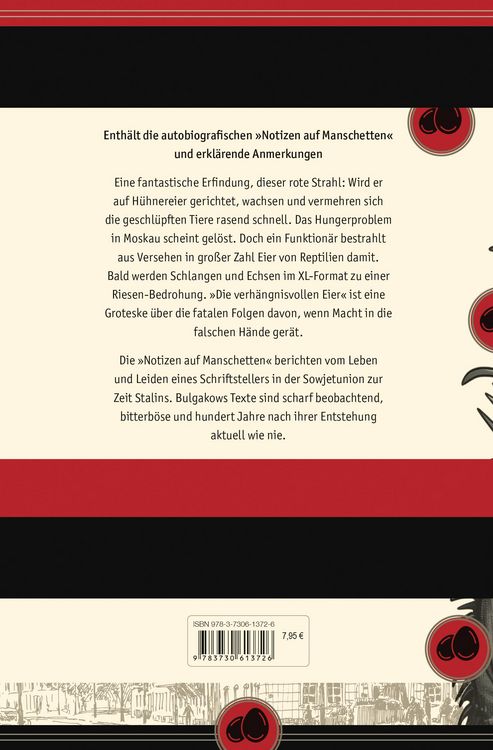 Produktbild: Die verh&auml;ngnisvollen Eier und Notizen auf Manschetten
