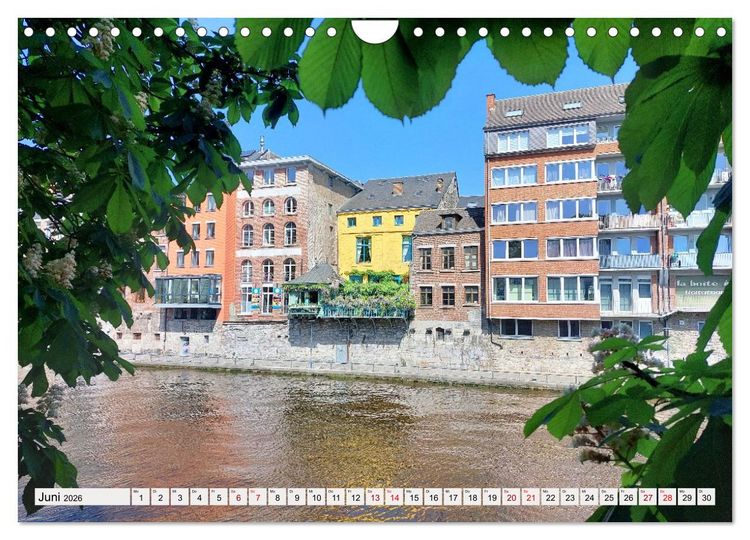 Produktbild: Namur - Hauptstadt der Wallonie (Wandkalender 2026 DIN A4 quer), CALVENDO Monatskalender