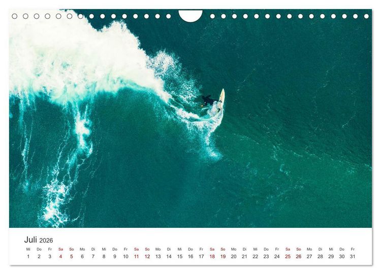 Produktbild: Spanien Luftaufnahmen (Wandkalender 2026 DIN A4 quer), CALVENDO Monatskalender