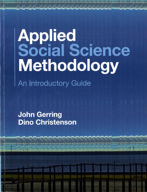 Produktbild: Applied Social Science Methodology