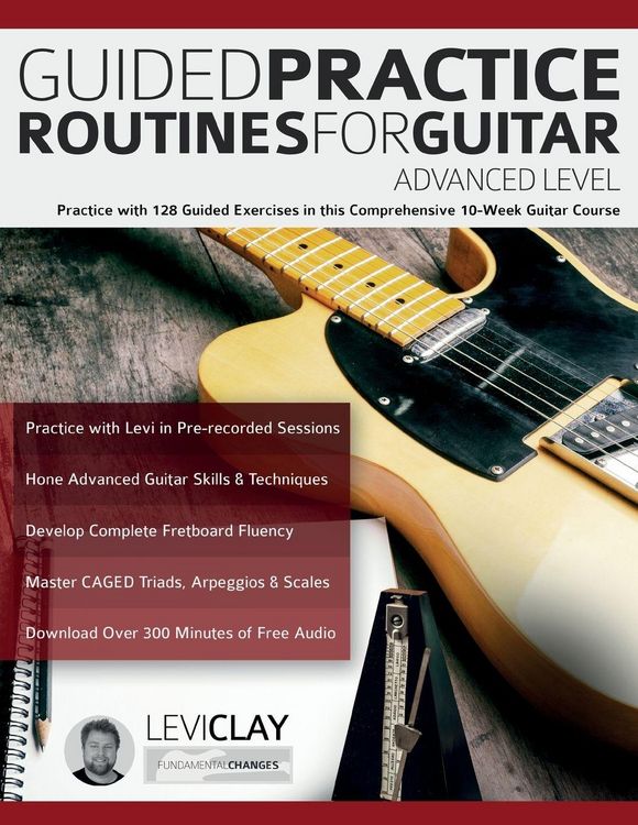 Produktbild: Guided Practice Routines For Guitar - Advanced Level
