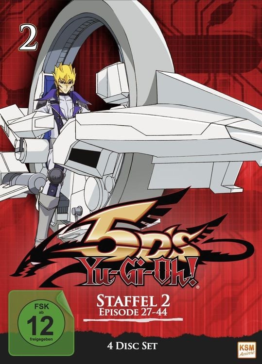 Produktbild: Yu-Gi-Oh! 5D's - Staffel 2.1: Episode 27-44 [4 DVDs]